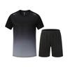 Traje Deportivo Casual de Manga Corta Ropa para Correr al Aire Libre de Celebridad de Internet Ropa de Secado Rápido Camiseta Jersey de Fútbol Procesamiento e Impresión