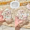 Molde Squishy Formato Urso Durian Squishy DIY Alívio de Estresse Sanduíche Biscoito Pão Squishy Molde de Silicone Artesanal