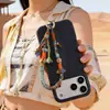 Nueva Cadena para Teléfono Móvil con Diseño Original de Dunhuang, Sensación de Alta Gama, Tejido Hecho a Mano Personalizado, Correa de Muñeca de Nuevo Estilo Chino, Antiperdida