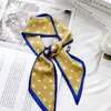 Lenço de Seda para Mulheres, Amarrar na Bolsa, Faixa de Cabelo, Fita de Seda Artificial, Acessórios de Cabelo para Atacado, Fita, Laço, Lenço Pequeno, Tira Estreita e Longa