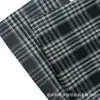 Tela de cuadros brumosos teñida en hilo cepillado de otoño e invierno en stock para exportación de ropa, ropa de hombre y mujer, ropa infantil, tela para pantalones, forro de chaqueta