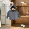 Ropa para Bebés, Suéteres, Trajes de Niño para Otoño e Invierno, Estilo Nuevo Engrosado de Finales de Otoño, Conjunto Coreano de Tres Piezas para Bebé de Un Año