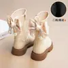 Botas para Niña Zapatos Infantiles 2026 Otoño/Invierno Nuevas Botas Altas Hasta la Rodilla Botas Largas con Felpa Botas Largas de Algodón para Bebé