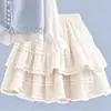 Atuendo Dulce y Fresco 2026: Nuevo Conjunto de Tres Piezas para Primavera/Otoño: Chaleco Colorido con Botones, Camisa de Cuello de Muñeca y Falda de Pastel