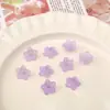 Flor de Lirio Acrílica Mate Decoración Hecha a Mano DIY Accesorios Coloridos Lindos para Hacer Pulseras y Materiales para Accesorios