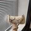 Novas Bolsas Texturizadas de Nicho para Mulheres Outono/Inverno 2025, Bolsas de Ombro e Axila Femininas da Moda, Bolsas Pequenas Baguete Perfumadas para Mulheres
