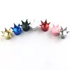 Accesorios de modificación de llantas Crown Tapa de válvula Crown Plástico Galvanoplastia Cubierta de válvula de siete colores