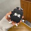 Funda Protectora de Silicona Creativa para AirPods de Segunda Generación para Audífonos Inalámbricos Bluetooth de Segunda Generación de Apple, Funda Suave Linda de Dibujos Animados