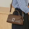Bolso de Mano de Moda Nuevo y de Nicho para Mujer de Comercio Exterior Transfronterizo, Bolso Retro de Alto Valor para el Día a Día, Bolso Versátil de Hombro y Cruzado