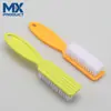 Cepillo de Mango Recto Herramientas de Manicura Cepillo de Manicura Cepillo Limpiador de Uñas Cepillo de Plástico Cepillo para Polvo de Zapatos de Cuero Venta Directa de Fábrica