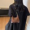 Bolsa de Gran Capacidad para Mujer en Otoño e Invierno, Versátil Bolso Cruzado de Hombro Casual Nuevo 2025, Estilo Coreano Popular Bolso Dumpling para Viajes