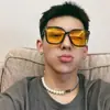 Gafas de Sol de Pareja de Moda 2026 Unisex Moda Verano Celebridad de Internet Gafas Retro Personalidad Envío Gratis D