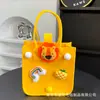 Nuevo Bolso de Mano de Fieltro de Dibujos Animados Bolso Tote Souvenir de Boda para Bebé Bolsa de Fieltro Bolsa de Regalo de Promoción Publicitaria