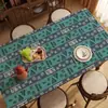 Mantel Estilo Graffiti, Impermeable al Aceite, Impermeable, Resistente al Calor, Tacto de Alta Gama, Nuevo Modelo 2025, Mantel Aislante de Mesa de Lujo Ligero