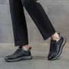 Energia Magnética Vibração Multifuncional Acuponto do Pé Massagem Amigos do Açúcar Sapatos Primavera e Outono 2025 Novos Couro de Vaca Versátil Sapatos de Couro Masculinos