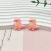 Accesorios de Resina DIY Animales de Dibujos Animados Dinosaurios Osos Materiales para Joyería Colgante para Llavero Funda de Teléfono Móvil Parche Decorativo