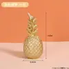 Luz Decorativa de Piña Tridimensional Transfronteriza Lujo Hogareño Sala de Estar Entrada Sala de Muestras Decoración Suave Decoración de Piña Dorada Nórdica