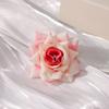 Simulação cabeça de flor rosa faça você mesmo coroa de pulso acessórios de cabelo grampo de cabelo flor parede decoração acessórios flor de casamento atacado