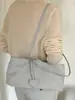 Yue Zi 2026 Otoño Temprano Nueva Moda Bolso Versátil de un Hombro Casual Simple Gran Capacidad para el Trabajo Bolso de Mano Texturizado