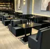 Bar Estilo Industrial Retro, Salón, Cafetería, Cabina de Pared, Sofá con Funda Suave, Taberna Pequeña, Juego de Mesa y Silla para Cafetería