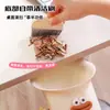 Bonito Cubo de Basura de Escritorio Mini de Aspecto Elegante para Escritorio Mesa de Comedor Dormitorio Cama Hogar Caja Pequeña de Almacenamiento de Basura