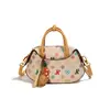 Bolsa Pipa Gutikou Primavera 2026 Nuevo Patrón Vintage Bolso de Hombro Cruzado para Mujer Fresco Dulce Lujo Ligero Bolso para Mujer