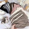 Pantalones de Pierna Ancha de Cachemira Suave 2026 Nuevos para Mujer Primavera y Otoño de Cintura Alta, Fluidos que Te Hacen Ver Más Alta y Delgada, Versátiles Pantalones Largos de Pierna Recta