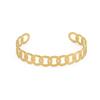 Pulsera de Acero Inoxidable para Mujer de Moda, Más Vendida de Comercio Electrónico Transfronterizo, Sencilla, con Abertura de Aro con Corte en C