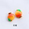 Accesorios de resina de fruta de simulación nuevo estuche para teléfono móvil diy accesorios para pendientes relleno de limo barro de cristal