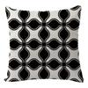 Serie estilo retro americano estampado digital procesamiento de transferencia térmica fabricantes de fundas de almohada al por mayor