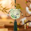 Festival do Meio do Outono Sachê Bordado Sachê de Artemísia Bolsa de Presente Chinesa Macia e Fofa Bolsa Portátil Hanfu para Bênçãos Bolsa de Brocado para Pendurar