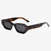 Gafas de Sol Irregulares de Marco Pequeño Europeas y Americanas Modernas y Personalizadas, Transfronterizas, de Personalidad Moderna, Hip-Hop, Forma Cóncava, de Placa
