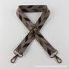 Correa de bolso gruesa de alta densidad, correa de hombro larga ensanchada, bandolera con descompresión, correa de bolso jacquard de un solo hombro, hebilla de bronce que no se decolora, correa de bolso