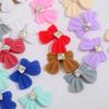 Nuevos accesorios pequeños y frescos para uñas con moño tridimensional, temperamento simple, accesorios versátiles, ventas directas de fábrica