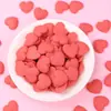 Decoração de Bolo Dia dos Namorados 2025 Urso Vela 520 Cartão Coração Amor Acrílico Decoração de Confeitaria Plug-in