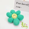 Broche de Flor con Cara Sonriente Linda Relleno de Algodón Accesorios Ropa para Niños Bolsas Zapatos y Calcetines Accesorios Nuevo Estilo 2024