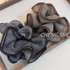 Elástico de Cabelo Xadrez Delicado Retro para Mulheres, Elástico de Tecido Suave, Alta Elasticidade, Acessório de Cabeça para o Dia a Dia, Elástico Versátil