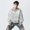Nueva Sudadera Floral Casual de Moda para Hombre Otoño/Invierno 2026 con Diseño Único para Adolescentes
