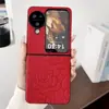 Nueva funda plegable para teléfono estilo Chanel con relieve de cuero para OPPO Find N2 FLIP, la moderna Find N3