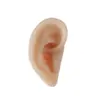 Modelo de ouvido ferramenta de limpeza de ouvido modelo de treinamento para ensino estudantil prática modelo de furo de ouvido de silicone modelo de canal auditivo