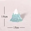 Paisaje en Miniatura Transfronterizo Creativo Casa de Nieve Navideña Señal de Calle Escena de Nieve Accesorios de Decoración DIY Pequeños Adornos de Escritorio