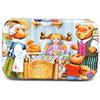 Rompecabezas de caja de hierro de 60 piezas, educativo para niños, jardín de infancia, educación temprana, caricatura, juguete de rompecabezas de madera, generación