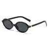 Gafas de Sol Lisas Estilo Celebridad de Internet Gafas de Sol Avanzadas Estilo Coreano Moda Retro Protector Solar Gafas de Sol Ovaladas