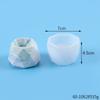 Vaso carnudo Molde de silicone Cimento Gesso Vaso de flores em vaso Molde em vaso Conjunto de velas Mesa Armazenamento decorativo Caixa Molde