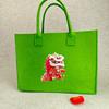 Bolsa de Fieltro Personalizada Little Red Book para el Festival de Medio Otoño, Bolsa de Regalo para el Regreso a Clases, Bolsa de Compras, Bolsa Tote, Bolsa de Fieltro