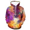 Sudadera informal con capucha y estampado geométrico abstracto en 3D digital de AliExpress para hombre y mujer.