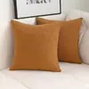 Funda de Cojín para Sofá de Hilo de Bucle de Color Sólido, Funda para Cojín de Respaldo, Funda de Cojín Decorativo para Sofá del Hogar, Exclusivamente para Ventas Transfronterizas