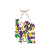 Decoración Colgante para Festival de Carnaval Transfronterizo Guirnalda para Coche Fiesta Colgante de Papel para Puerta Suministros para Fiesta de Carnaval Brasileño