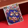 Dzambala Negro pintado tibetano pintura Thangka pintada a mano lienzo central impresión microchorro Thangka cultural y creativo Zakiralam al por mayor