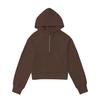 Sudadera Corta con Media Cremallera y Capucha Chaqueta de Yoga Sudadera Deportiva Tendencia de Moda Deportiva para Ciclismo Correr